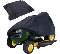1 funda protectora impermeable para cortacésped (170 x 61 x 117 cm), color negro