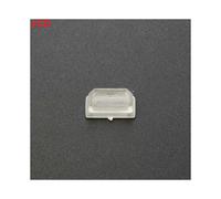 1 funda protectora multicolor transparente para consola Game Boy GB, tapón antipolvo de plástico con botón para