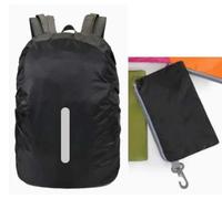 1 Funda Reflectante Impermeable para Bolsa, 1 Bolsa De Almacenamiento Y 2 Etiquetas para Mochila, Funda Luminosa para Mochila De Seguridad, Accesorios De Viaje Al Aire Libre, Camping Y Turismo.