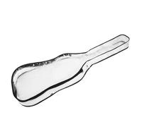1. Funda transparente de TPU para guitarra de 39 pulgadas con doble cremallera y bolsillo lateral. Funda de TPU para guitarra con doble cremallera