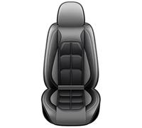 1 Funda Universal 3D Cobertura Total Asientos Coche Polo Para Atlas Para Jetta Para Bora Para Eos Para Sharan Para Variant Funda Asiento Coche(Black Gray)