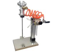 1 Gallon Pneumatic Mixer - 1/8HP Automatic Lift Air Agitator for Efficient Mixing of Viscous Liquids, Inks, and Chemicals
