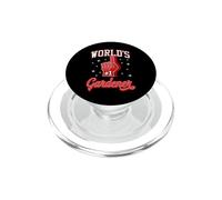 #1 Gardener World'S Number One Gardener - Dedo de Espuma PopSockets PopGrip para MagSafe