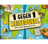 1 gegen 1 Reiseduell: Stift und Papier Minispiele für Zwei | Buchhandelsausgabe