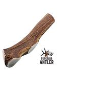 1-Giant-Jumbo Whole Elk Antler for Dogs -XXXL All Natural Premium Grade A. Antler Chew. Naturally Shed, Hand-Picked, and m.