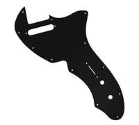 1 golpeador para guitarra Yootones Thinline Tele compatible con 69 Telecaster Telecaster Thinline Re-issue Guitar Part (3Ply Black)
