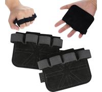 1 Guantes de Agarre Fitness Cuero de Vaca, Grip Gym Accesorios Ayuda Aumentar la Fricción, Protección de Manos para Gimnasios para Entrenamiento de Fuerza, Fitness, Culturismo, Levantamiento de Pesas