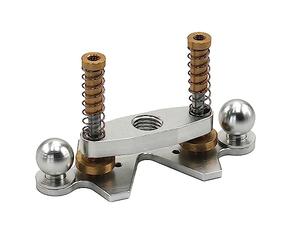 1 herramienta de fresado de precisión para agujeros redondos para guitarra, herramienta para agujero de sonido de guitarra, base de fresado (A)