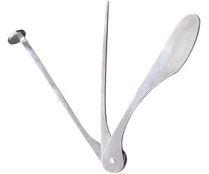 1 herramienta de manipulación de tuberías plateadas, herramienta de limpieza de tuberías de acero inoxidable, escariador fuerte y duradero, herramienta de manipulación de escariadores, accesorios