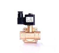 1" High Pressure Brass Solenoid Valve 0927 Series 220V 110V 24V 12V Normally Closed 1.6MPA Water Valve Air Valves(BSP_110VAC_VITON-SEAL)