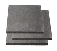 1 hoja de almohadilla térmica de grafito 100 × 100 × 10 mm - Electrodo de bloque de grafito for aislamiento térmico