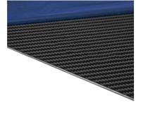 1 hoja de fibra de carbono 3K de alta dureza de 240 x 240 mm, panel de carbono 100% puro, anti-UV, 0.5 mm-5 mm de grosor, material modelo de fibra de carbono (5.0 mm liso mate)