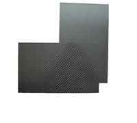 1 hoja de placa de fibra de carbono de alta resistencia 245x395 mm - acabado mate de sarga 3K, espesor de 0,5-6 mm for una mayor durabilidad(4.0x245x395mm)
