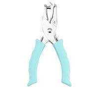 1 Hole Punch Tool - Heavy Duty Paper Puncher, 1/4 Inch Precision Soft Grip for School, Office, Crafting, DIY Projects, Scrapbook Cardstock, Classroom and Home Supplies, Sturdy Metal Design, Easy Hand