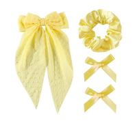1 Horquilla De Lunares Grande, 1 Par De Horquillas De Lazo Pequeñas Y 1 Anillo Para El Cabello, Forma De Lunares Retro, Accesorios Para La Cabeza Para Mujer.