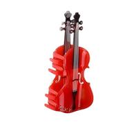 1 horquilla de pelo con textura de madera con diseño musical único, clip para el pelo multiusos para conciertos de fiesta, diario artístico para violín