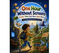 1 Hour Without Screen:: A Creative Activity Workbook That Helps Kids Think, Build, Explore, Reflect, and Have Fun Away From Screens