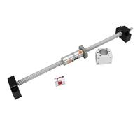 1 husillo de bolas DFU1605 con kit de tuerca de bola doble, husillo de bolas confiable de 165-1500 mm con acoplador for máquinas herramienta.(900mm)