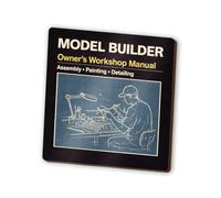 1 imán de MDF para constructor de modelos, manual de taller del propietario para hombre, caja de herramientas magnética #72349