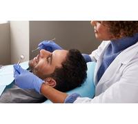 1 implante dental de titanio con limpieza bucal con ultrasonidos pulido y revisión