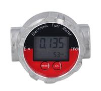 1 In Meter Digital Gauge High Accuracy LCD Display meter for Gasoline Water with Maximum Pressure 20MPa Aluminum Alloy Stainless Steel