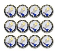 1 Inch supera las expectativas solapa Pin - paquete de 12, Poly Bolsa