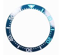 1 Inserto de Bisel cerámico Azul Marino de 38 mm for Caja de Reloj de 40 mm, Seamaster, 600 m, Anillo de Escala de Buceo Skx007 Seik Mods