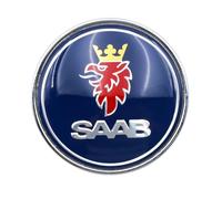 1 insignia de 50 mm para capó delantero de coche SAAB 93 9-3 900 9000 5289871 azul