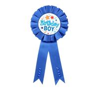 1 insignia de cumpleaños para niño, insignia de feliz cumpleaños, broche de botón con texto en inglés "It's My Birthday", tela satinada, premio de ropa, insignias de cinta para mujeres y hombres
