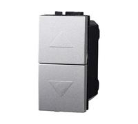 1 interruptor 10 A persianas, compatible con Bticino Living Light, gris