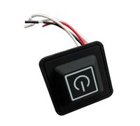 1 interruptor de botón de silicona de 3,7 a 12 V, controlador de temperatura, interruptor reóstato
