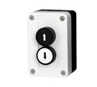 1 interruptor de botón pulsador con símbolo de flecha que indica inicio, parada, recuperación, reinicio, parada de emergencia a prueba de agua, control manual industrial.(4P UpDown Symbol)