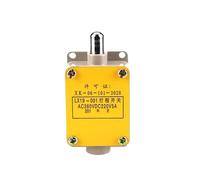 1 interruptor de carrera LX19-001 con caja de aluminio, freno de vehículo eléctrico, apagado, reinicio automático, encendido y apagado, micromovimiento
