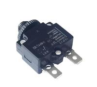 1 interruptor de circuito con fusible de reinicio de 13 A, interruptor térmico, protector de sobrecarga, botón pulsador negro.