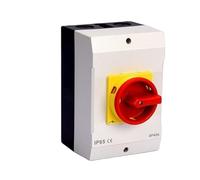 1 interruptor de desconexión de 4 polos, 63 A, 40 A, 50 A, 440 V, aislador de carga de CA, interruptor de corte de energía a prueba de agua, accesorios(3poles ON OFF switch,50A_220-440V)