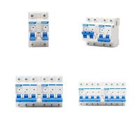 1 interruptor de enclavamiento de fuente de alimentación dual NXB-63, conversión de enclavamiento DZ47, 2 interruptores de alimentación urbana tipo 63A.(2a,3P-3P)