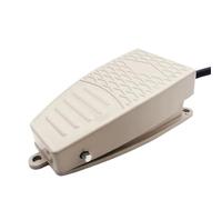1 interruptor de pedal de control eléctrico momentáneo con carcasa de aluminio, 5 A/15 A, 250 V CA, for máquina de soldadura por puntos de metal antideslizante