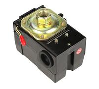 1 interruptor de presión universal, 95-125 psi, 20 A, 220 voltios, para compresor de aire. Válvula de control de puerto único para bomba de compresor de aire.