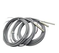 1 interruptor de proximidad inductivo de metal en miniatura M3/M4/M5/M6, sensor de 3 hilos con cable de 2 m, φ3/4/6/6,5 PNP NPN NO NC(O3,PNP NC)