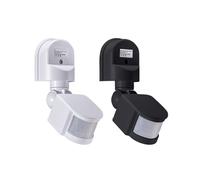 1 interruptor de sensor inteligente con retardo ajustable, sensor de pasillo, controlador de sensor infrarrojo de presencia humana(White Microwave,Ac110-240V)