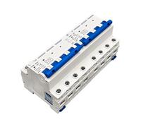 1 interruptor de transferencia manual de CA de doble potencia 4P + 4P, disyuntor MCB 50 Hz/60 Hz 63 A(40A)