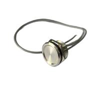 1 interruptor piezoeléctrico IP68, 200 mA, normalmente abierto, acero inoxidable 316L(25mm)