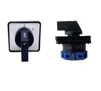 1 interruptor rotatorio de transferencia de leva de 25 A, control de potencia simple o doble, encendido y apagado del motor, selección de avance y retroceso LW26 YMW26(1P 102)