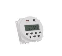 1 interruptor temporizador LCD CN101A de 12 V, 24 V, 110 V y 220 V, relé temporizador for farola, cartelera, fuente de alimentación, sin caja impermeable.(2 PCS,24V)