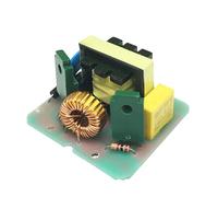 1 inversor de transformación escalonada de 40 W, 12 V a 220 V, fuente de alimentación para uso electrónico estable, placa de módulo