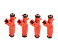 1 inyector de 4 piezas 0280155769 compatible con Alfa Romeo 145, 146, 147, 156, 166 GTV Spider 1.6, 2.0 (1994-2010, 0280151048)(4 Pcs)