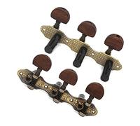 1 Izquierda 1 Derecha Guitarra Abierta Cabeza De Máquina Clavijas De Afinación De Guitarra Clavijas Para Partes De Guitarras Clásicas Pomos De Cabezales De Guitarra