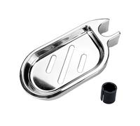 1 jabonera para barra de ducha, estante de jabón para baño