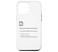 1 John 1:9 Sins Cannot Be Found - Christian Faith PC Error Carcasa para iPhone 12 Pro MAX