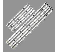 1 Juego = 10 Uds Tira de LED for iluminación Trasera for Samsung UE40H6200 D4GE-400DCA-R2 R1 400DCB-R2 R1 BN96-30450A 30449A BN96-38890A 38889A 30417A